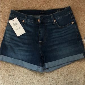 7 for all mankind Jean shorts